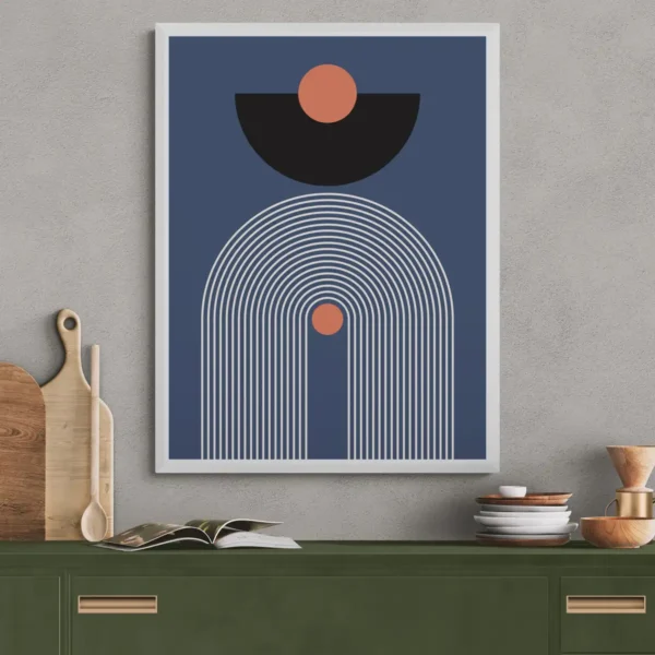 Modern Geometric Masterpiece for Your Space