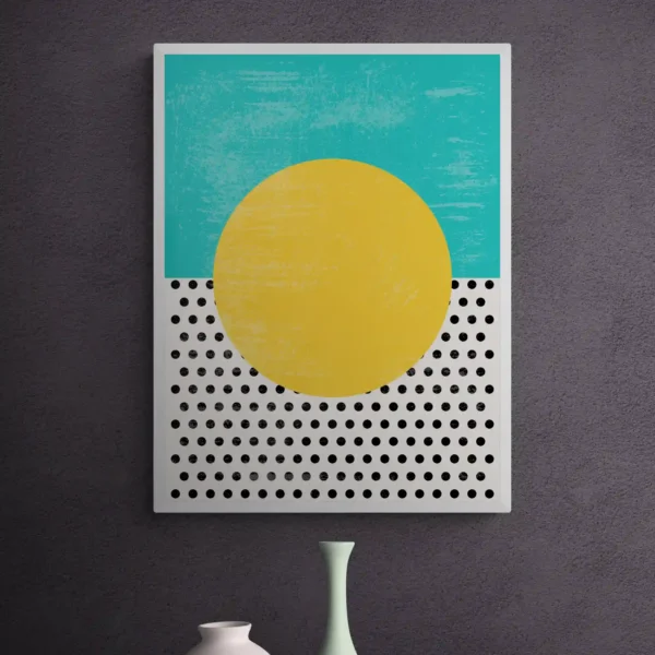 Bold Simplicity – Minimalist Grunge Art