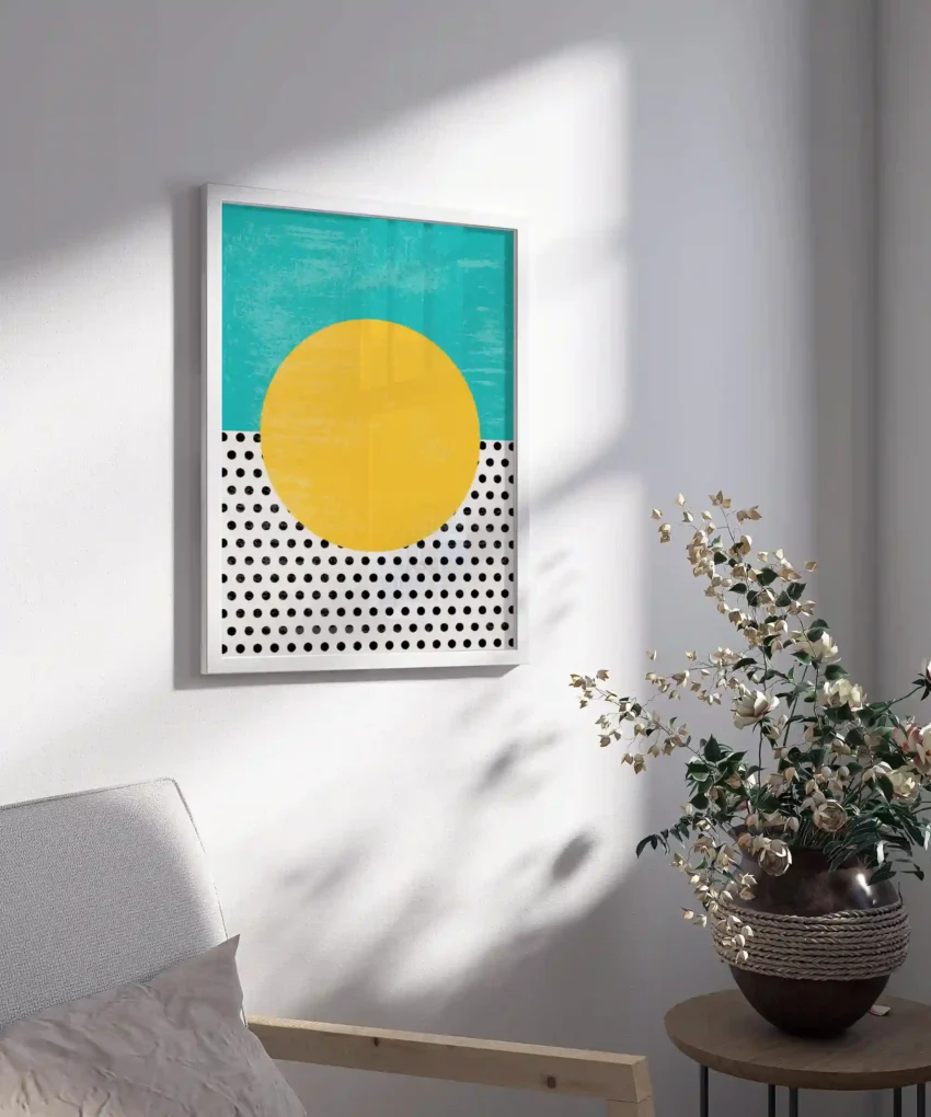 Bold Simplicity – Minimalist Grunge Art