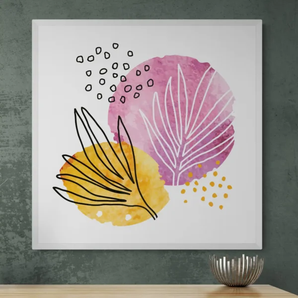 Abstract Tropics-Watercolour Art