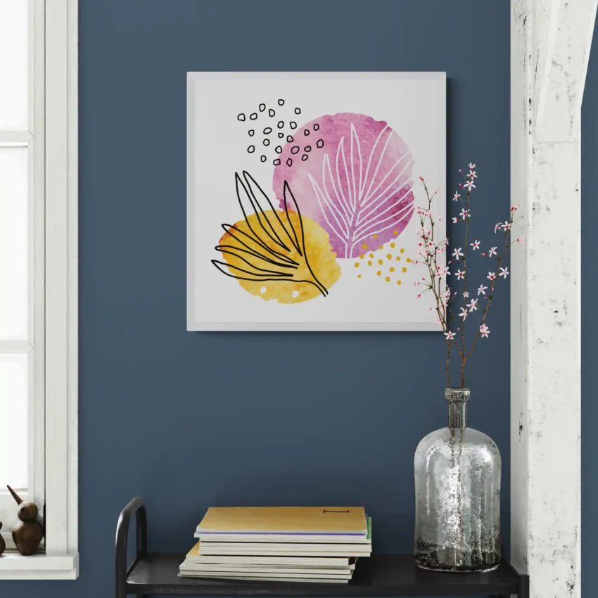 Abstract Tropics-Watercolour Art