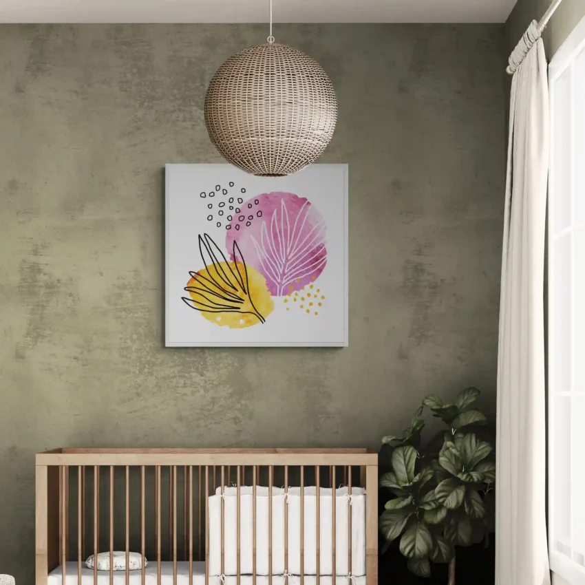 Abstract Tropics-Watercolour Art
