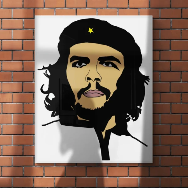 Icon of Revolution - Che Guevara Minimalist Wall Art
