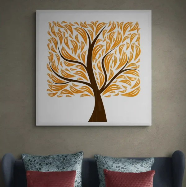 Serene Art Tree – A Minimalist Nature-Inspired Masterpiece for Your Space