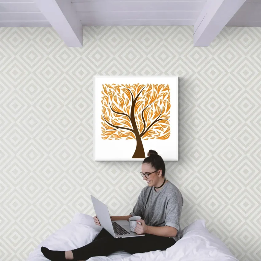 Serene Art Tree – A Minimalist Nature-Inspired Masterpiece for Your Space