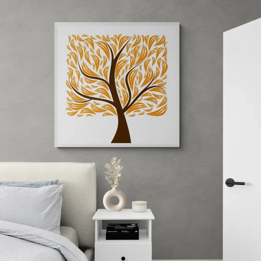 Serene Art Tree – A Minimalist Nature-Inspired Masterpiece for Your Space