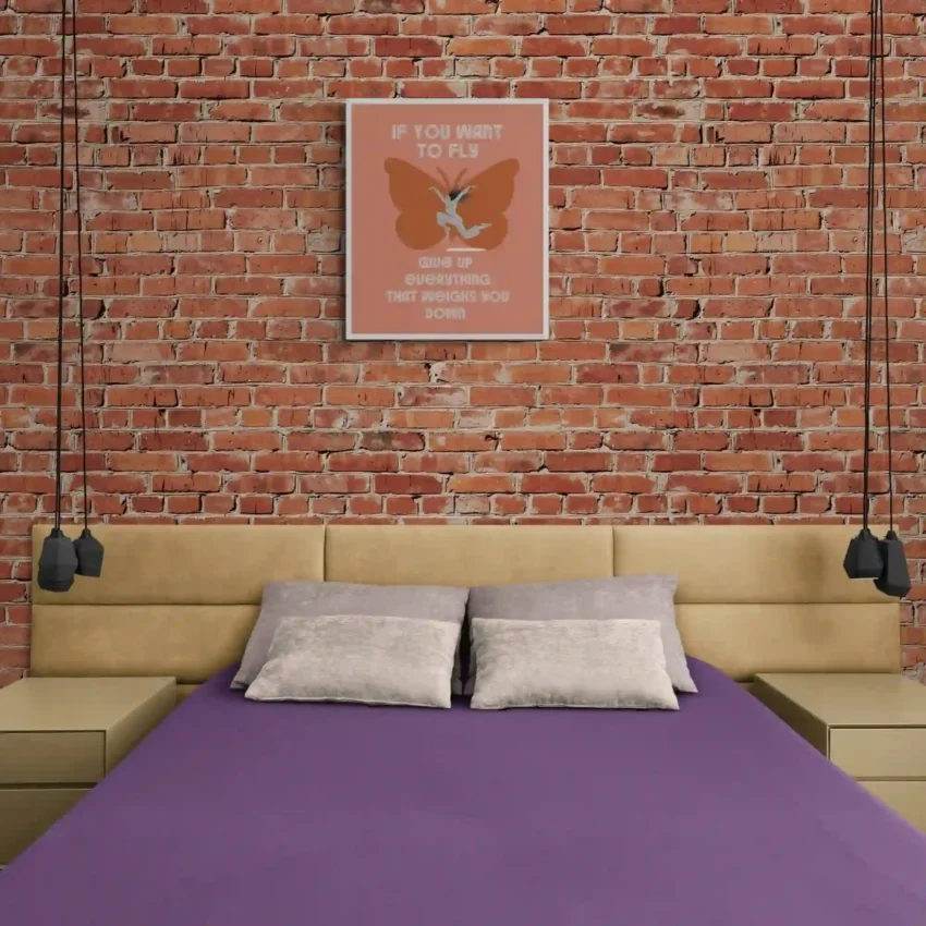 Unburden Yourself Decor: Fly High Quotation