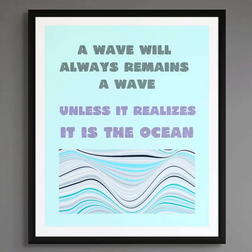 "You Are the Ocean" - Inspiring Self-Realization Quote