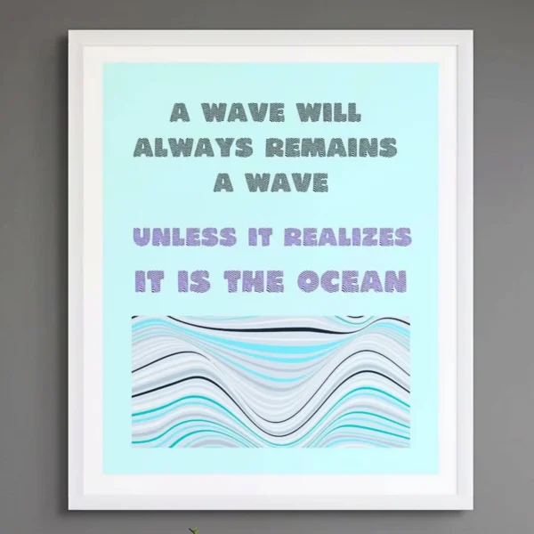 "You Are the Ocean" - Inspiring Self-Realization Quote