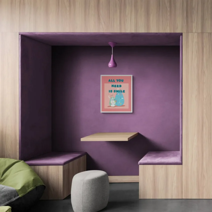 "All you need is smile" - Minimalist & Inspiring Decor