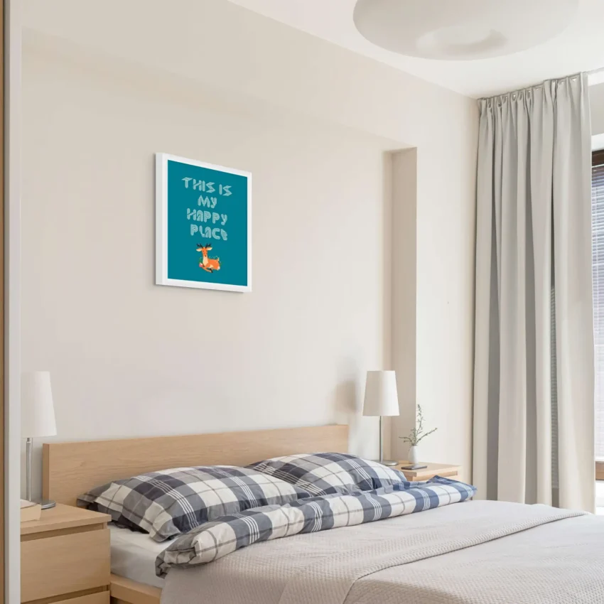 "This is My Happy Place" - Cute & Cozy Wall Decor