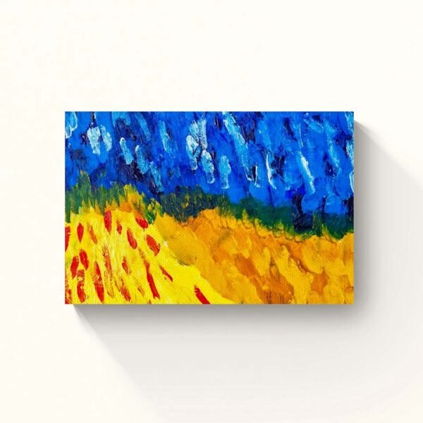 Golden Horizon in Blue