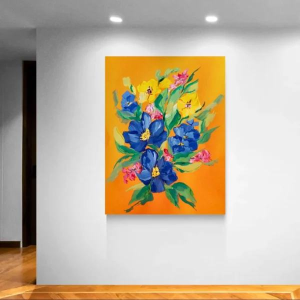 Vibrant Floral Burst