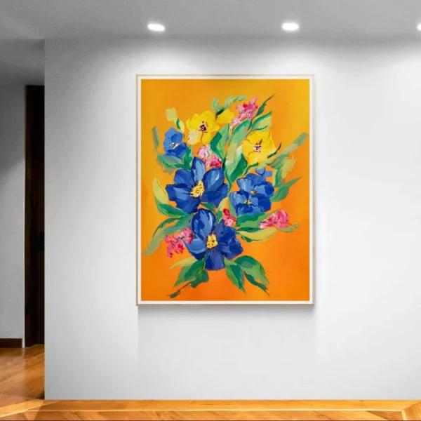 Vibrant Floral Burst