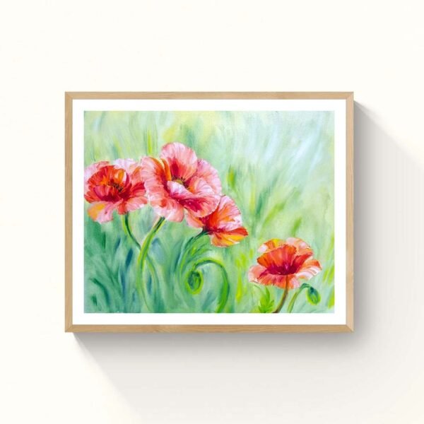 Poppies Dreamy Nature